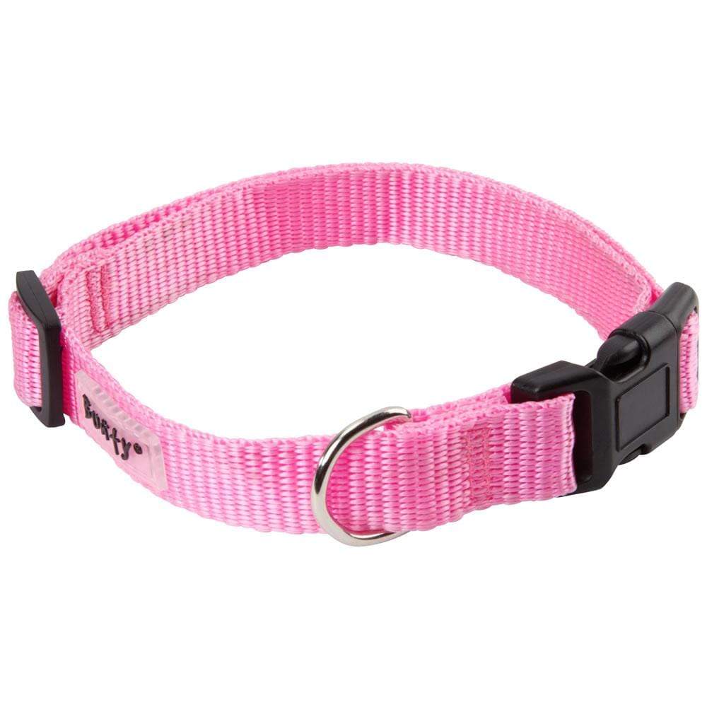 Dog Puppy Collar with Buckle & Clip for Lead, Adjustable Soft Fabric - Image 7