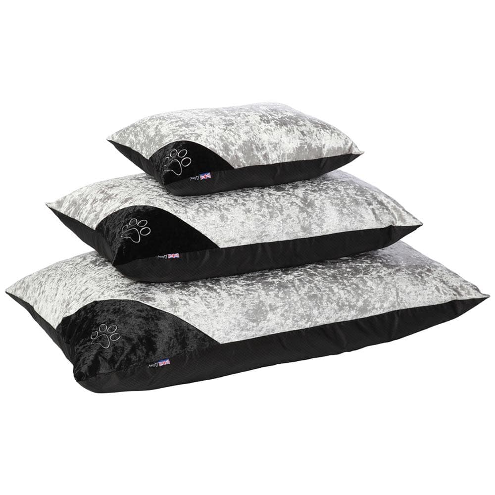 Crushed Velvet Cushion Dog Bed - Bunty Bellagio - Image 2