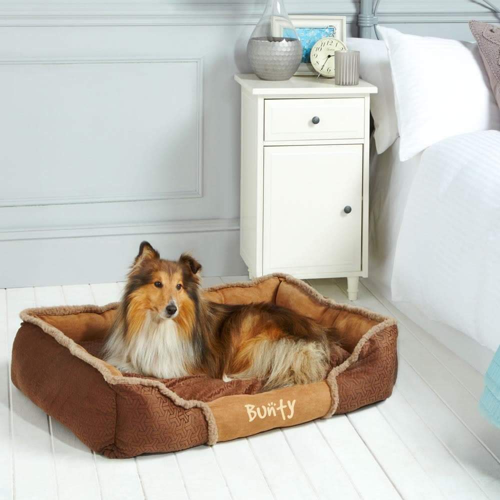 Bunty Kensington Dog Bed Soft Washable Fleece Fur Cushion Warm Luxury Pet Basket - Image 12