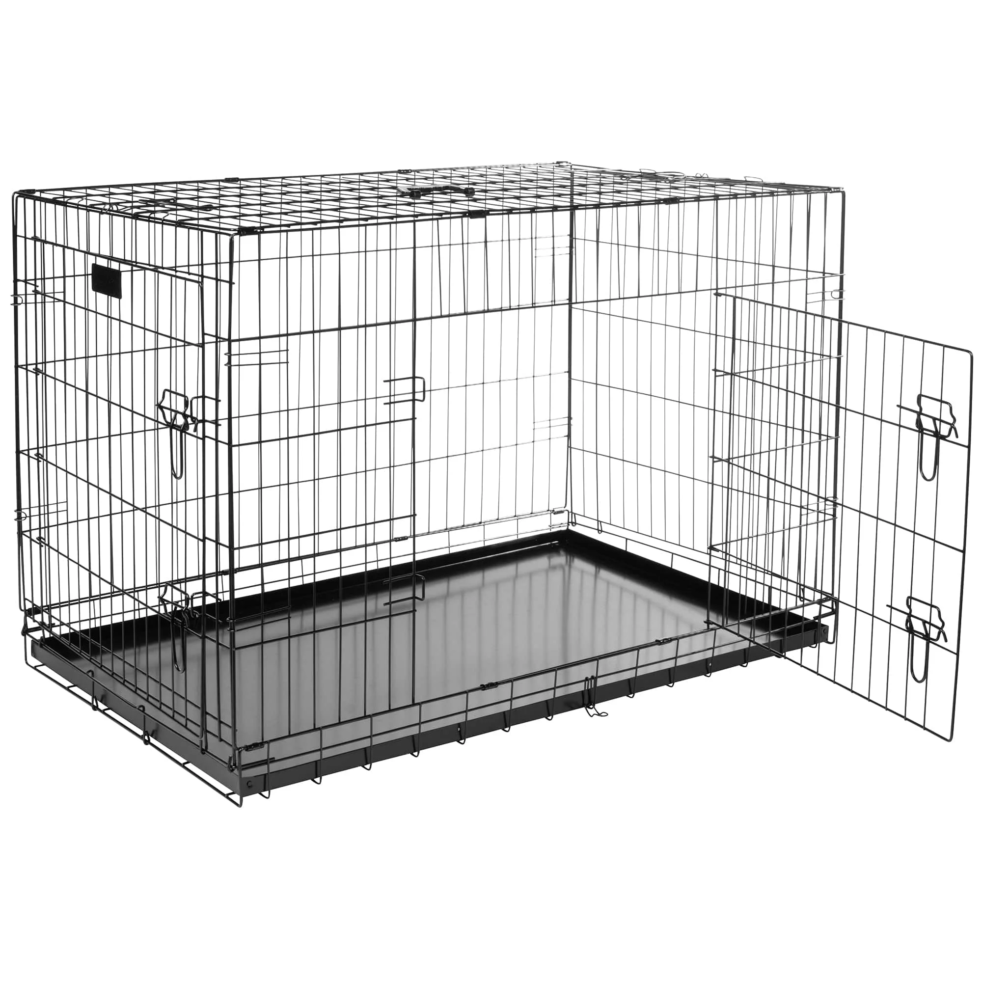 Bunty Metal Dog Cage Crate Bed Portable Pet Puppy Training Travel Carrier Basket - Image 14