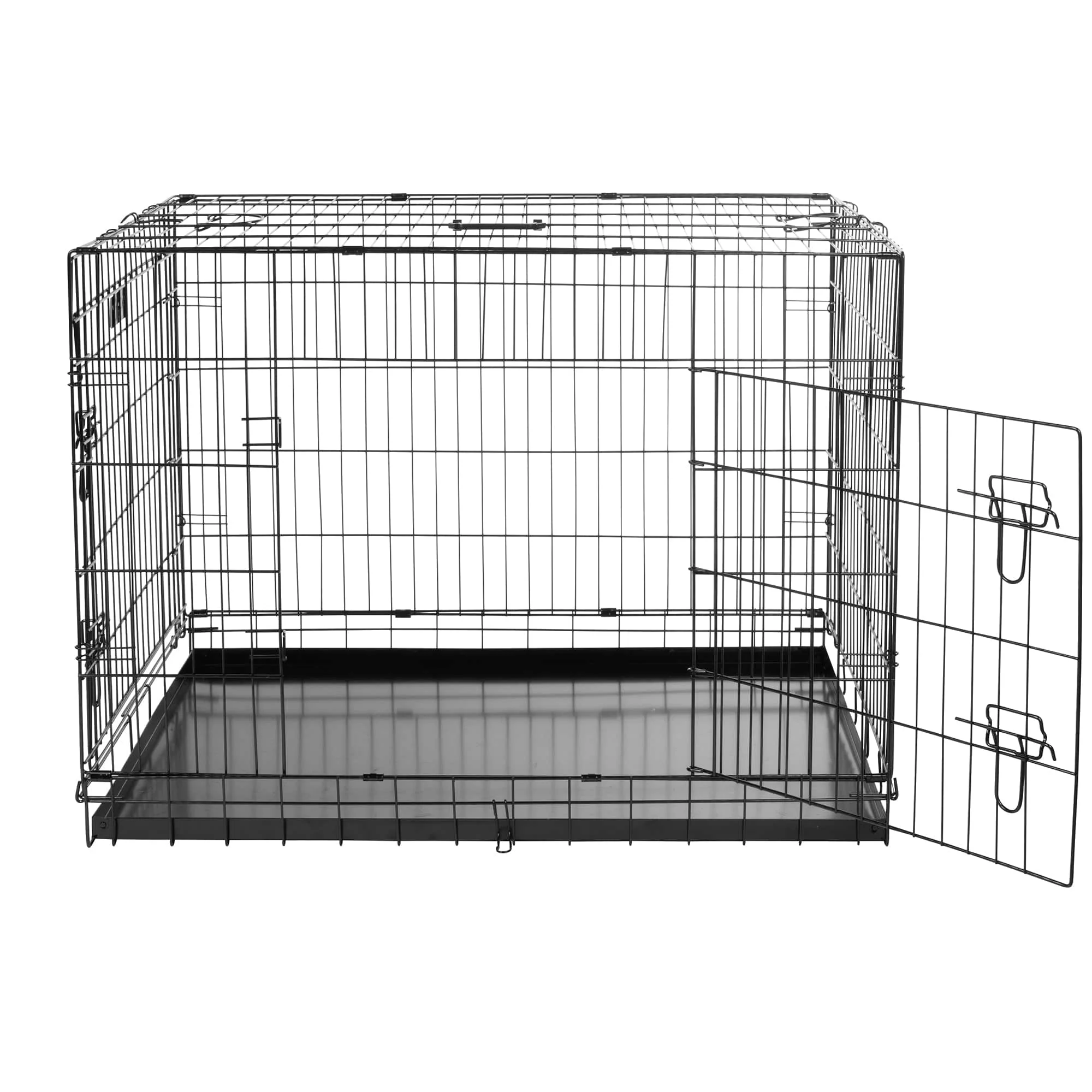 Bunty Metal Dog Cage Crate Bed Portable Pet Puppy Training Travel Carrier Basket - Image 17