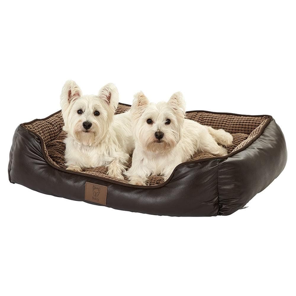 Bunty Tuscan Faux Leather Dog Bed - Image 11