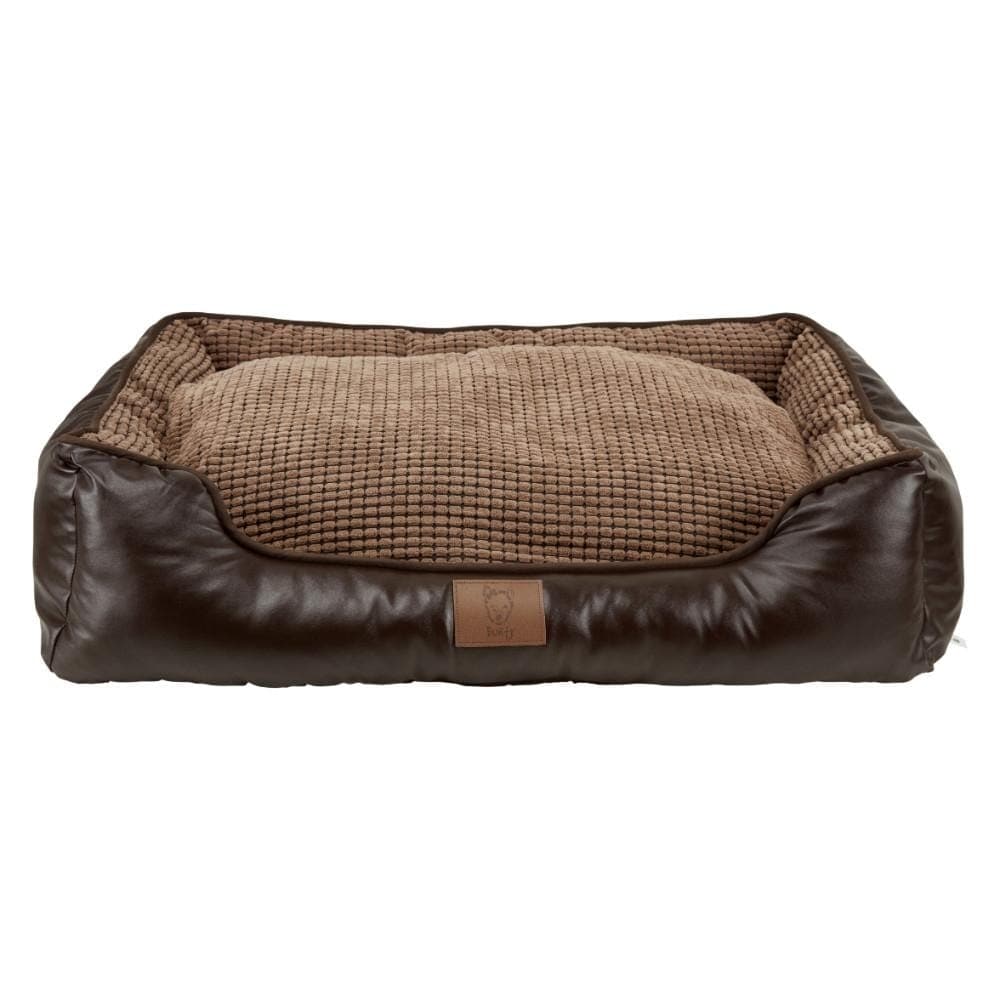 Bunty Tuscan Faux Leather Dog Bed - Image 5