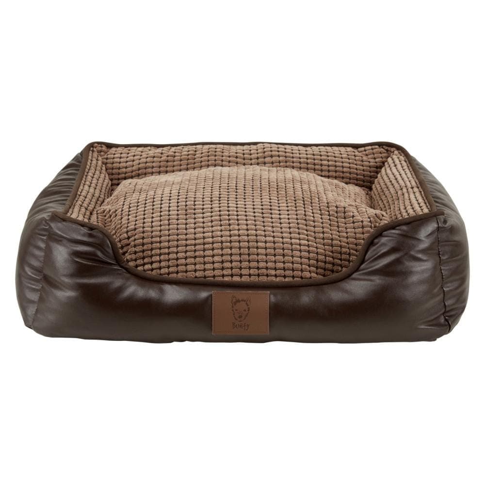 Bunty Tuscan Faux Leather Dog Bed - Image 6
