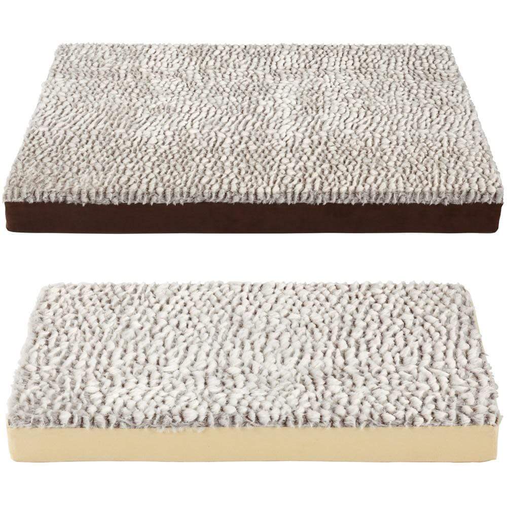 Soft Washable Dog Bed - Mattress Basket Bed Cushion Fleece Pillow - Bunty - Image 3