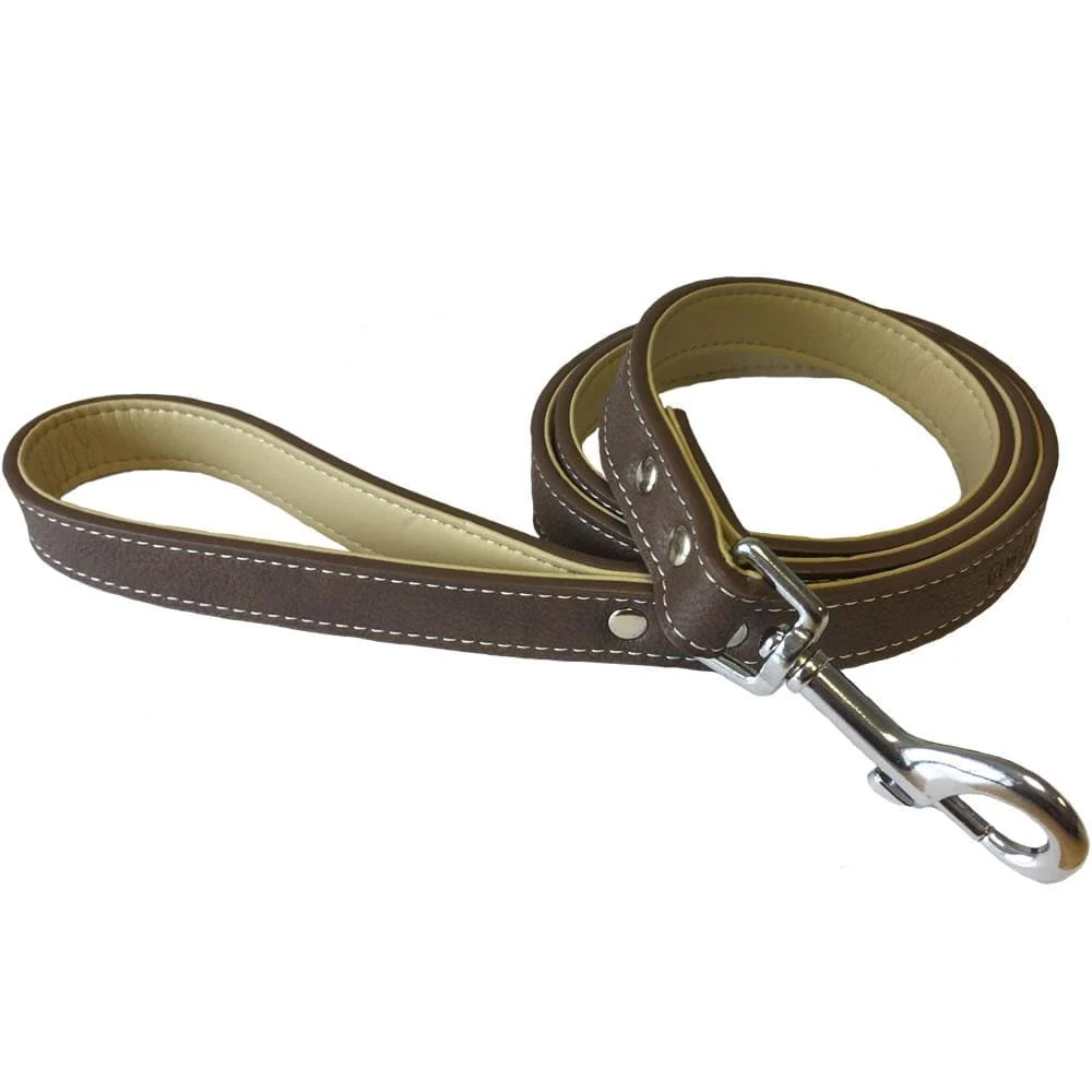 Dog Collar & Lead - Leather Style - Image 3