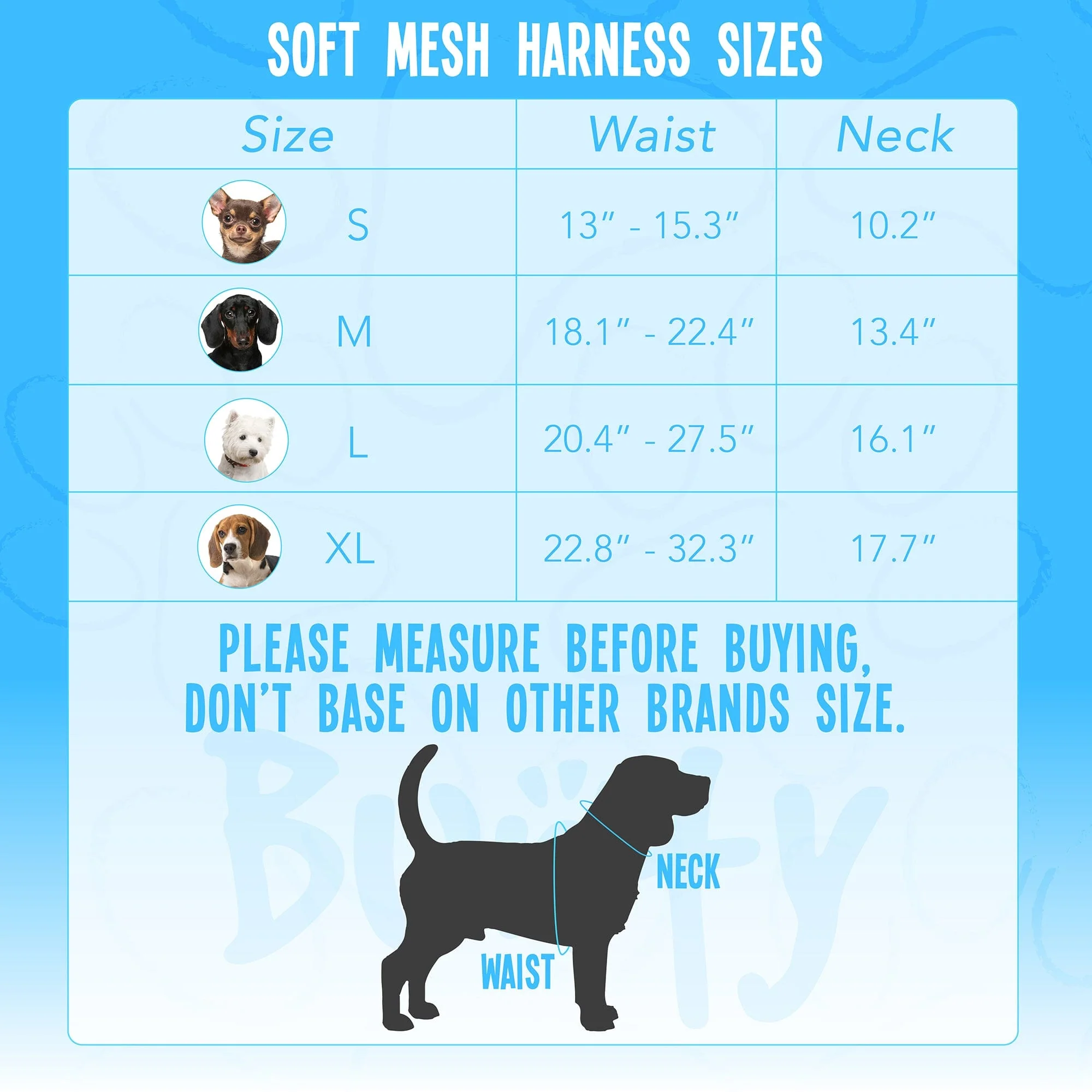 Soft Dog & Puppy Harness with Clip, Adjustable - Image 3